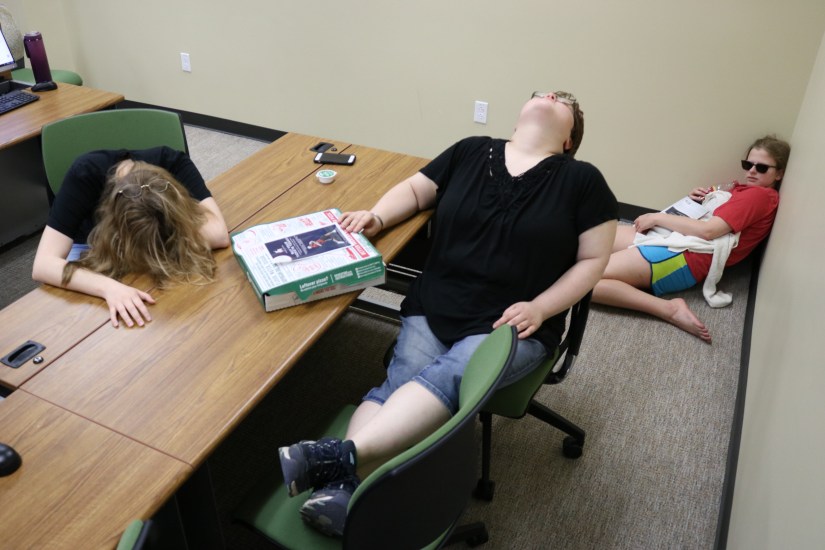 How to get a photo illustration: Sleeping beauties